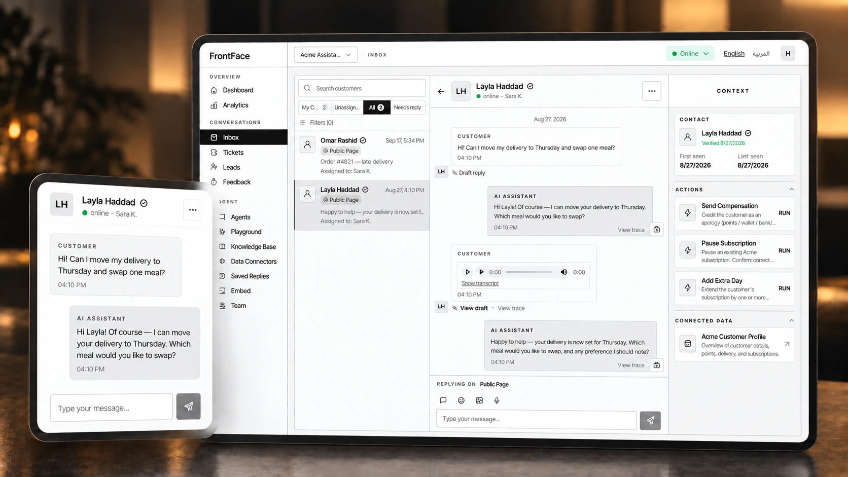 One shared inbox, answered by AI